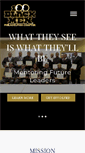 Mobile Screenshot of 100blackmenphilly.org